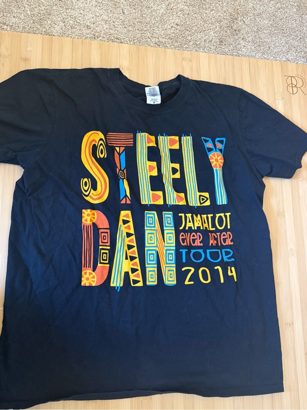 2014 Steely Dan Jamalot Women’s Concert T Shirt size M